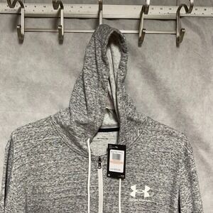 NWT Under Armour Hoodie Men 3XL UA Light‎ Rival Terry Full Zip Jacket 1370409